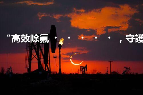 “高效除氟，守護碧水藍天——廢水中氟離子處理新篇章”